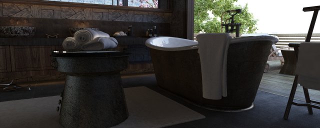 bathtub Modèle 3D .c4d .max .obj .3ds .fbx .stl .blend 