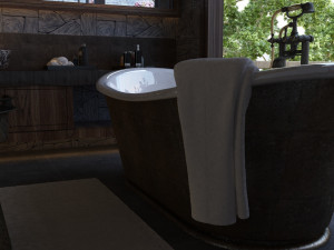 bathtub Modèle 3D