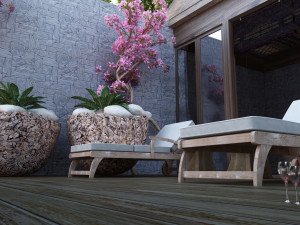 rest chair 3D Model