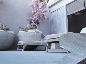 rest chair 3D Model