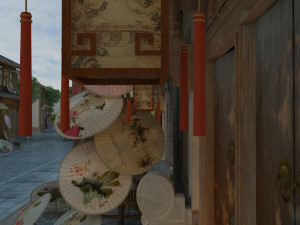 ancient streets 3D 模型