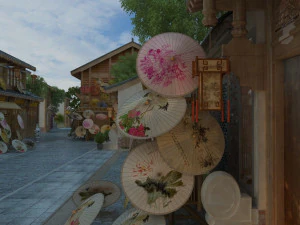 ancient streets 3D Model
