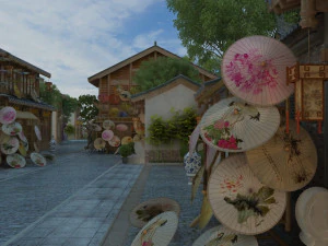 ancient streets 3D Model