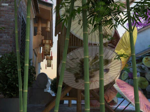 jalan-jalan kuno Model 3D