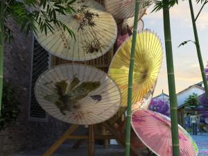ancient streets 3D Model