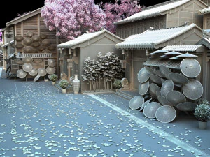 ancient streets 3D Model