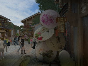 ancient streets 3D Model