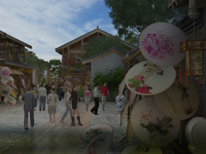 ancient streets 3D Model