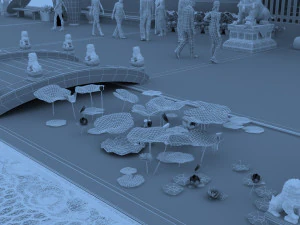 officials 3D Model