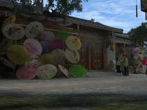 ancient streets Model 3D