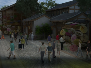 ancient streets 3D Модель