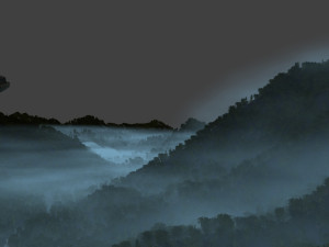 waterfall 3D 模型