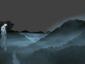 waterfall 3D Model