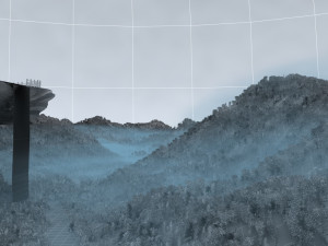 waterfall 3D Model