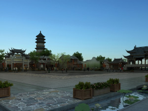 ancient architecture 3D Model