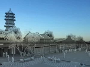 ancient architecture 3D Model