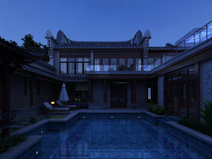 starożytna architektura Model 3D