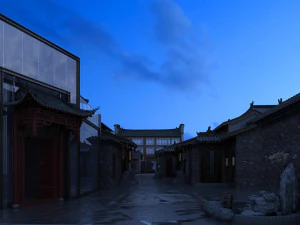 starożytna architektura Model 3D