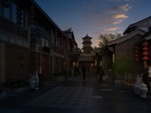 ancient architecture 3Dモデル