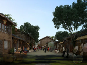 arquitectura antigua Modelo 3D