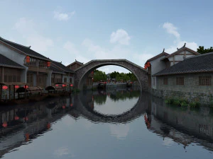 antik şehir 3D Model