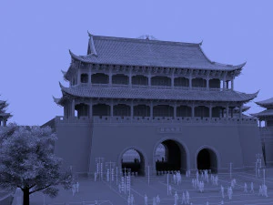 ancient architecture 3D Model