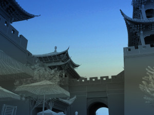 ancient architecture 3D Model