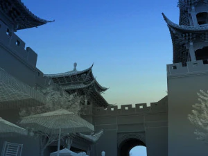 ancient architecture 3D Model