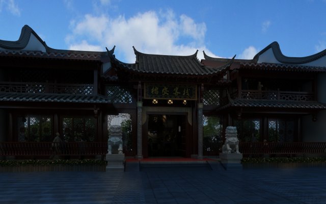 ancient architecture 3D Model .c4d .max .obj .3ds .fbx .stl .blend 