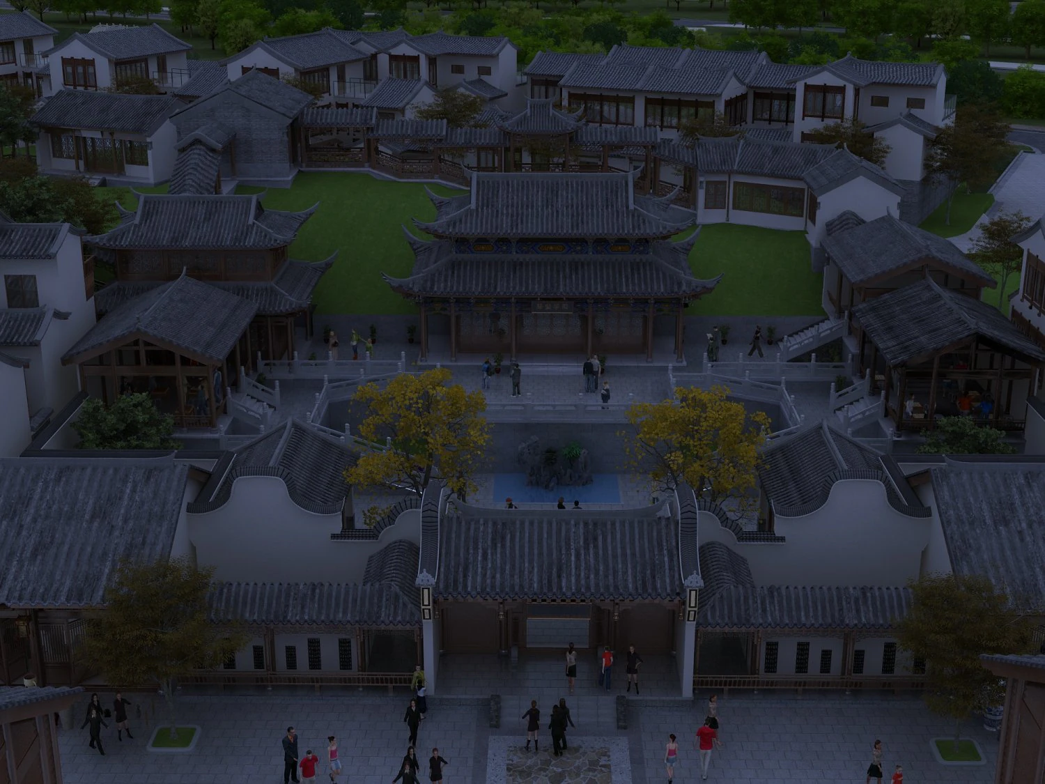 architettura antica Modello 3D .c4d .max .obj .3ds .fbx .stl .blend 