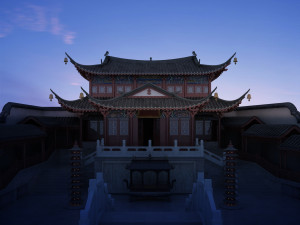 ancient architecture 3Dモデル