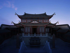 ancient architecture 3D Model