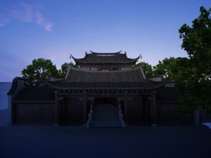 ancient architecture Modello 3D