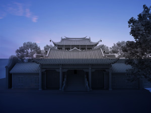ancient architecture Modello 3D