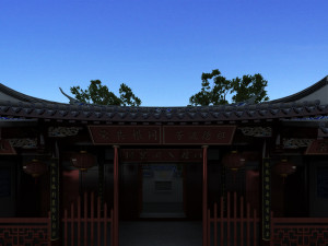ancient architecture 3Dモデル