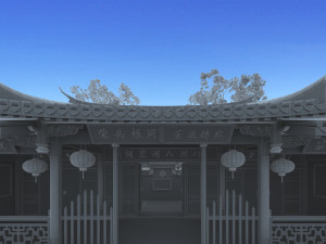 ancient architecture 3Dモデル