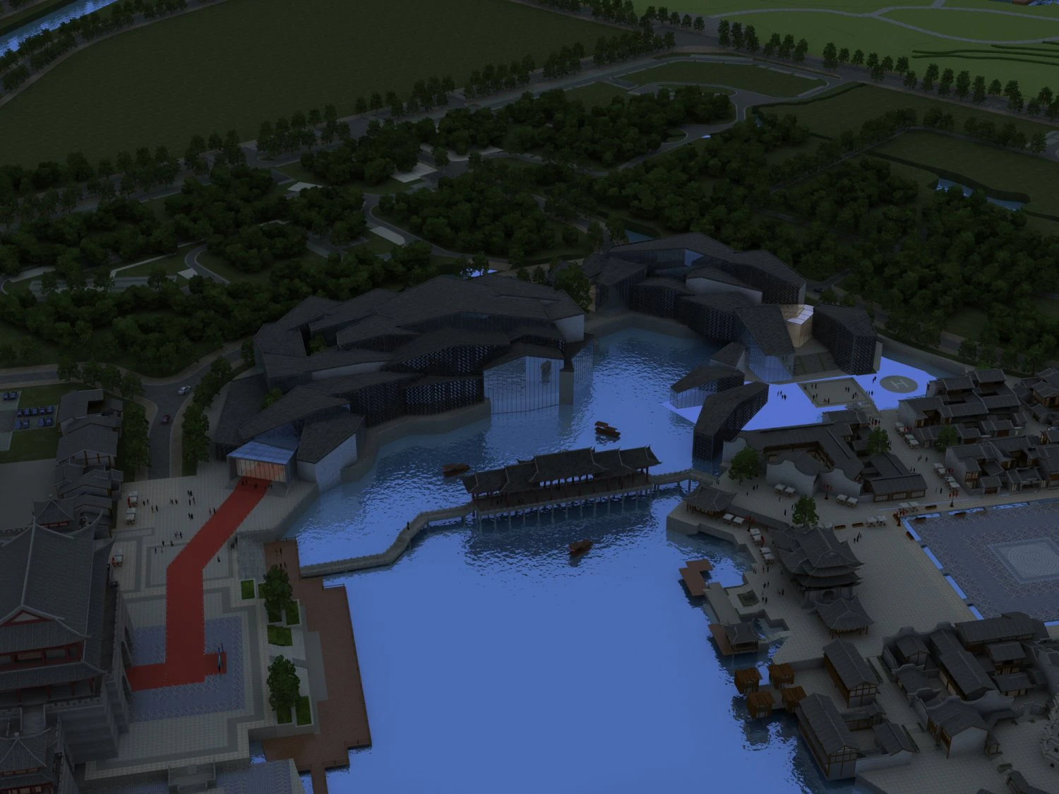 ancient architecture 3D Model .c4d .max .obj .3ds .fbx .stl .blend 