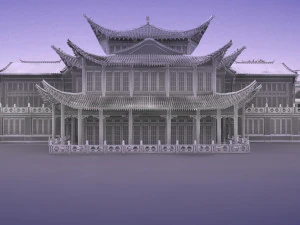 ancient architecture 3D Model