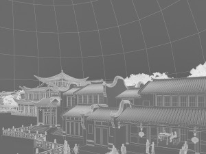 ancient architecture Modèle 3D