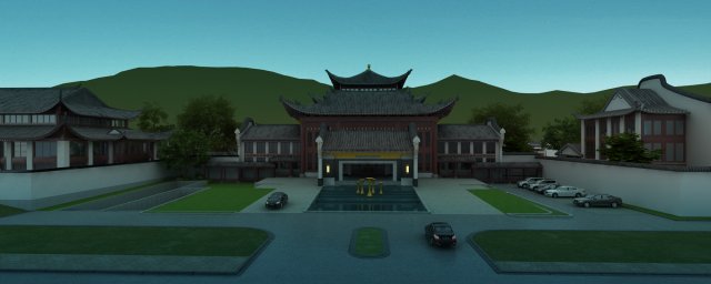 ancient architecture Modèle 3D .c4d .max .obj .3ds .fbx .stl .blend 