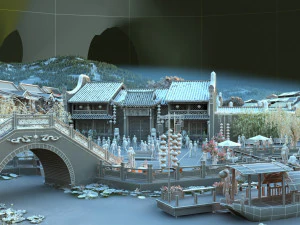 ancient architecture 3D Model