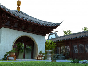 ancient architecture Modelo 3D