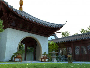 ancient architecture 3D Model