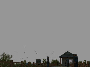 wood road Modello 3D