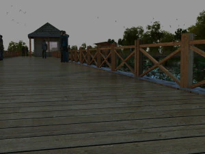 wood road 3D Model