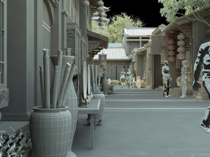 ancient architecture 3D 模型