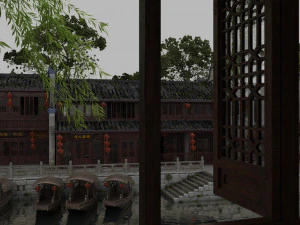 architettura antica Modello 3D