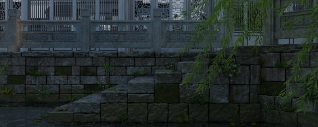 ancient architecture Modelo 3D .c4d .max .obj .3ds .fbx .stl .blend 