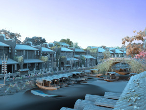 ancient architecture Modelo 3D