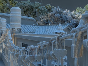 ancient architecture 3D 模型